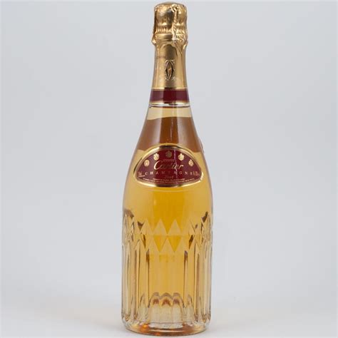 cartier champagne small bottle.